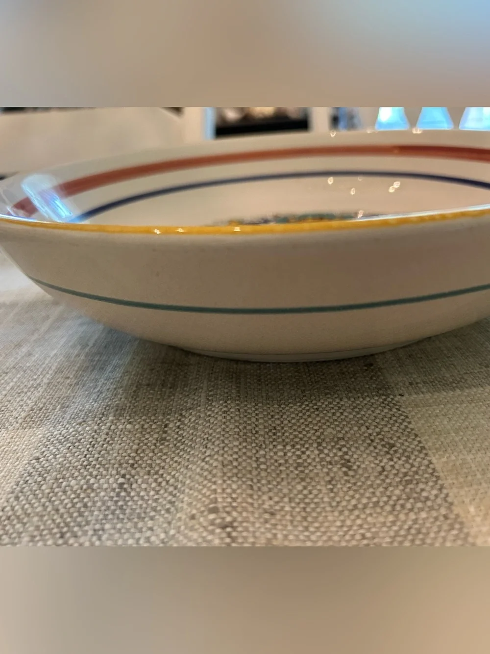 Ceramica Nova Deruta Raffaellesco Dragon Bowl, Vintage Pottery11” Made in Italy